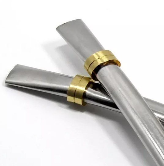 Mate Térmico Doble Pared Metálico de Acero Inoxidable - con Bombilla